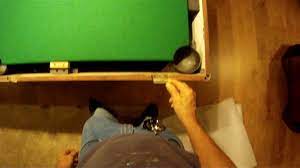 how to refelt a pool table bed and
