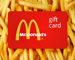 instantly win 5 mcdonald s gift cards