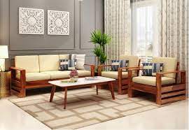 wooden sofa set in india at