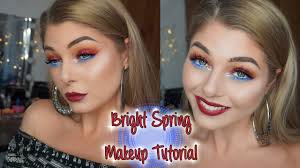 bright spring makeup tutorial first