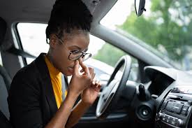 bad smells in your car like rotten eggs
