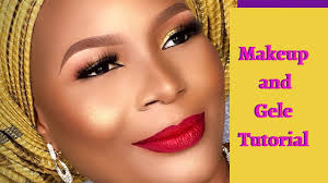 makeup and gele tutorial nigerian