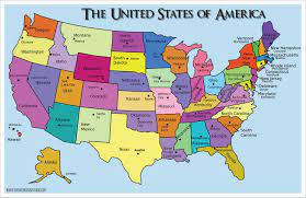 (this list does not include the capital of the united states, washington, d.c.) this is a list of the cities that are state capitals in the united states , ordered alphabetically by state. Us Map With States And Capitals Printable