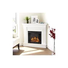 White Fireplace Mantel Electric