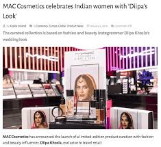 diipa khosla and her collab with mac