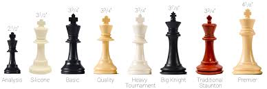 Chess Pieces Triple Weighted Vs Unweighted Wholesale Chess