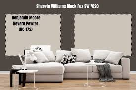 Sherwin Williams Black Fox Palette