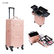 aluminum makeup trolley