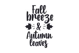 Fall Breeze Autumn Leaves Svg Cut File By Creative Fabrica Crafts Creative Fabrica