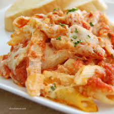 clic baked penne pasta with ricotta