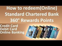redeem scb credit card reward points