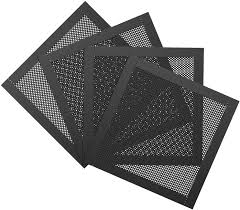 These filters fit to the outside of your case magnetically. Amazon Com Moko 120mm Dust Filter For Computer Cooler Fan 4 Pack Magnetic Frame Pc Fan Dust Mesh Pc Cooler Filter Pvc Dustproof Cover Computer Fan Grills Black Everything Else