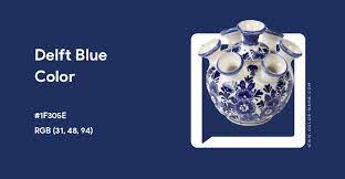 Delft Blue Color Hex Code Is 1f305e