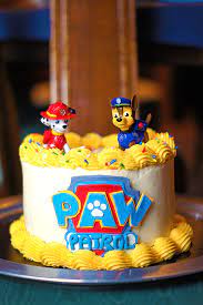 paw patrol birthday cake mayhem in