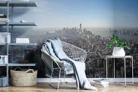 Downtown Nyc Skyline Mural Wallpaper In