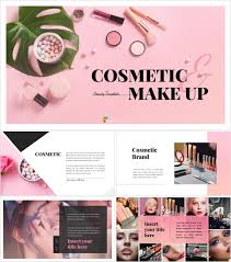 cosmetics ppt templates google slides