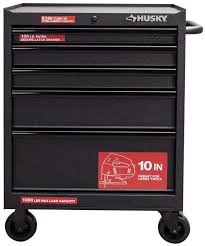husky 5 drawer cabinet rolling tool chest