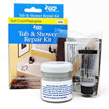 tub and shower repair kit white