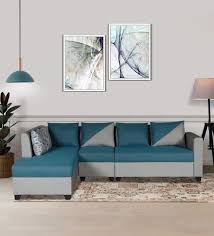 Buy Blissplus Fabric Rhs Sectional Sofa