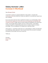 30 effective salary increase letters
