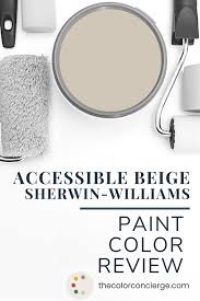 sherwin williams accessible beige color