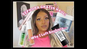 sephora gratis haul free makeup