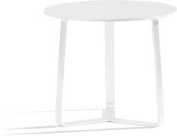 Outdoor Side Table 48 White Manutti