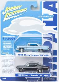 Johnny Lightning 1 64 1963 1965 Chevy Impala S4 409 Collector Edition Metal Diecast Model Car Kids Toys Gifts Diecasts Toy Vehicles Aliexpress