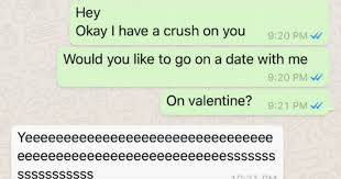 Valentine day messages for wife romantic valentines wishes for crush happy valentine's day to the sweetest valentine i could want. Women Are Sharing Their Best Texts Asking Out Crushes For Valentine S Day Take Notes Someecards News