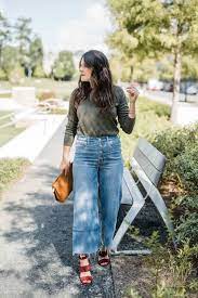 how to style wide leg cropped pants