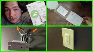 Belkin Wemo Smart Light Switch Setup Review Without Neutral Wire Youtube