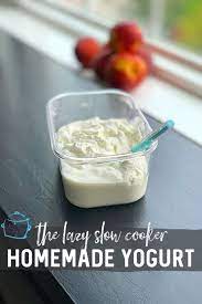 slow cooker yogurt greek and