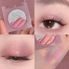 alice glitter eyeshadow korean makeup