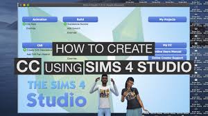 make custom content in the sims 4