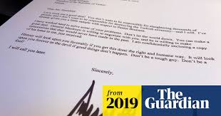 While handwritten letters tend to come across as more personal, they may be illegible. Donald Trump S Bizarre Threatening Letter To Erdogan Don T Be A Fool Donald Trump The Guardian