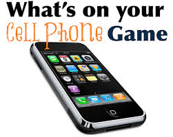 what s on your cell phone game
