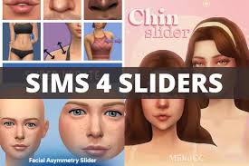 33 sims 4 sliders cheek hand feet