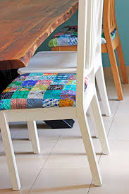 Dining Chair Cushion Makeover