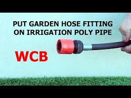 How To Connect Garden Hose Fitting To