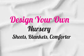 Nursery Set Custom Design Crib Sheets