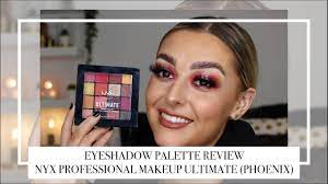 eyeshadow palette review nyx