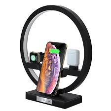 fast qi wireless charger dock station