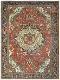 antique room size hand knotted wool red
