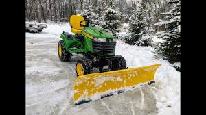 move snow in style snow plowing with a