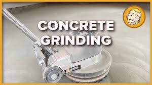 garage floor prep concrete grinding