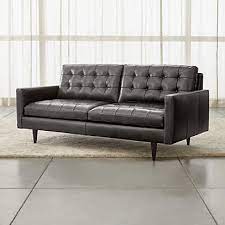 Petrie Small Leather Sofa Reviews