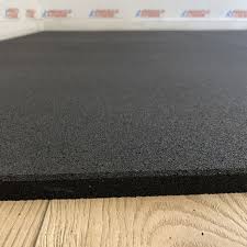 rubber gym flooring 1m x 1m x 20mm