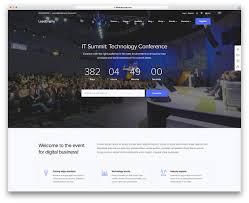 40 Awesome Wordpress Themes For Conference And Events 2019