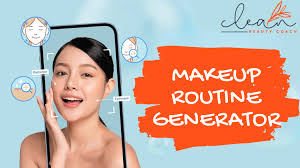 makeup routine generator clean beauty