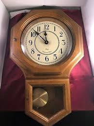 wood westminster chiming wall clock